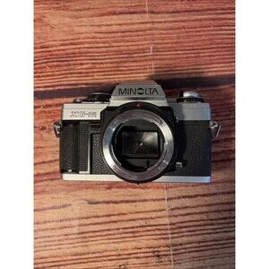 Minolta XG-M 35mm Film SLR Camera Body, Chrome (Camera Body Only) - parts/repair